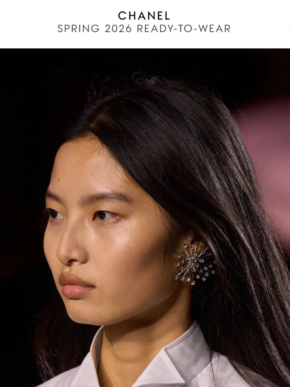 Chanel 26S Runway earrings